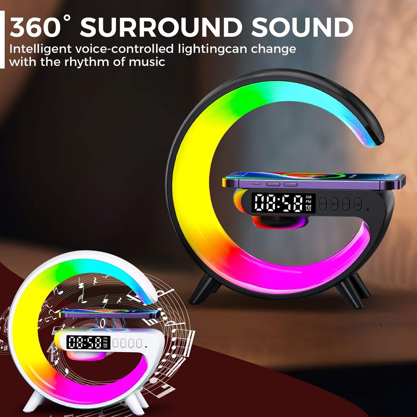 Smart Multifunctional Wireless Charger