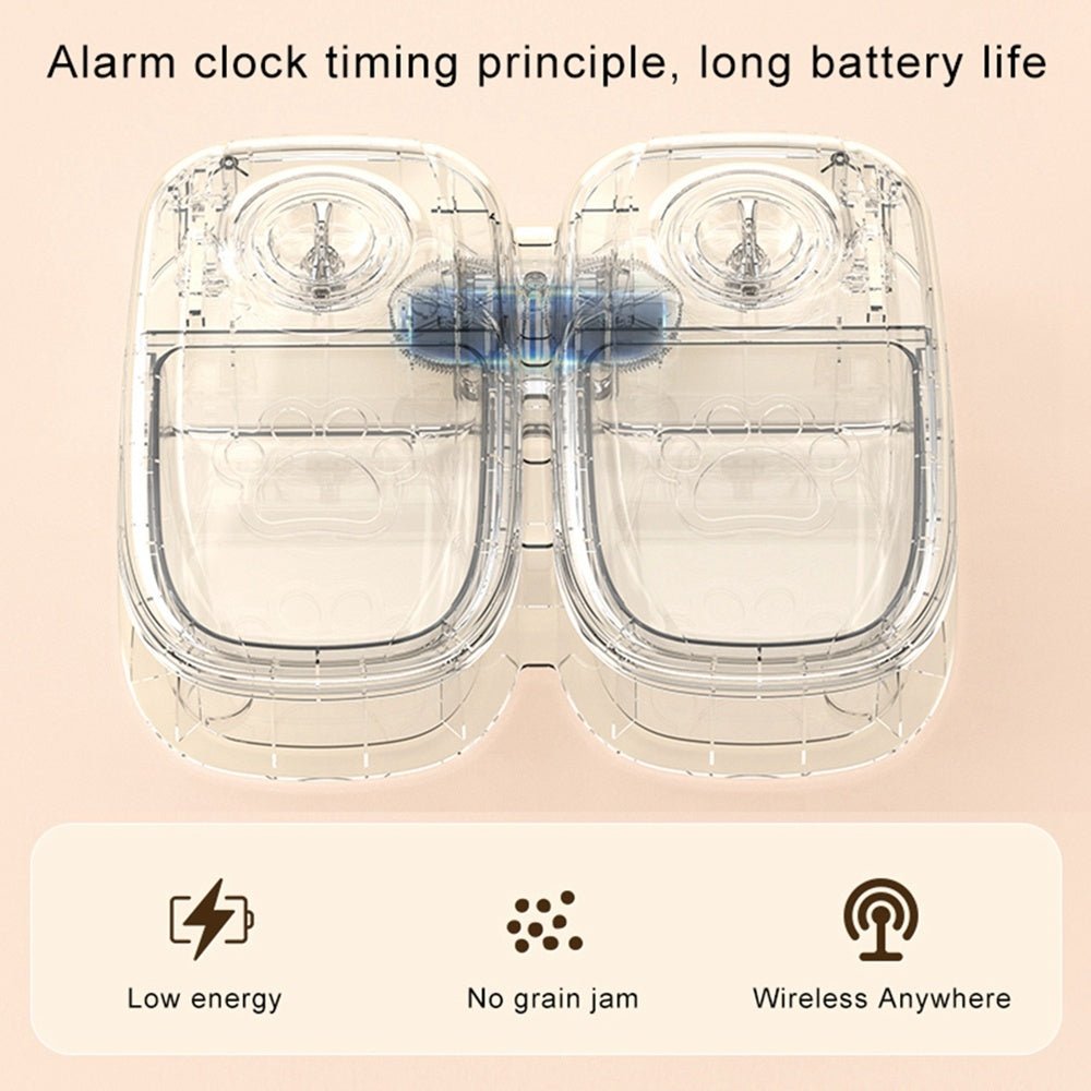 Automatic Pet Feeder Smart Food Dispenser For Cats Dogs Timer - Nordavory