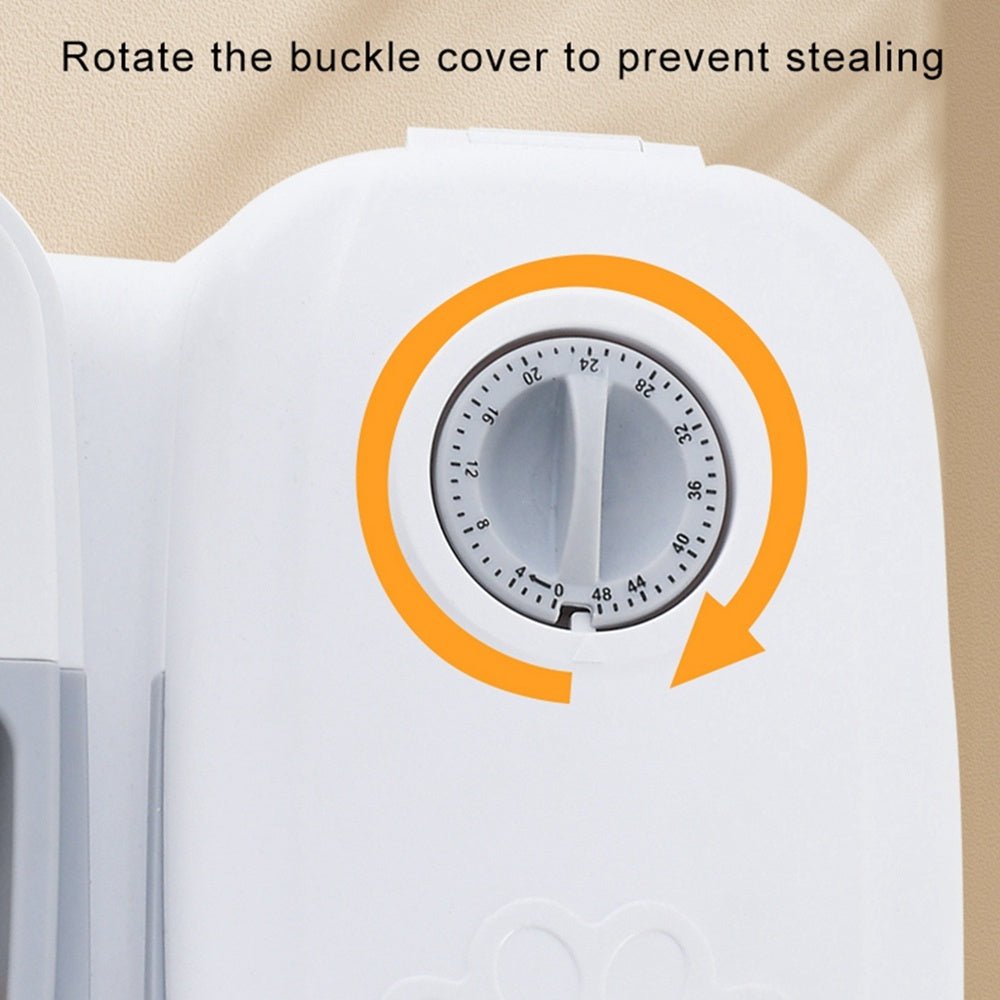 Automatic Pet Feeder Smart Food Dispenser For Cats Dogs Timer - Nordavory