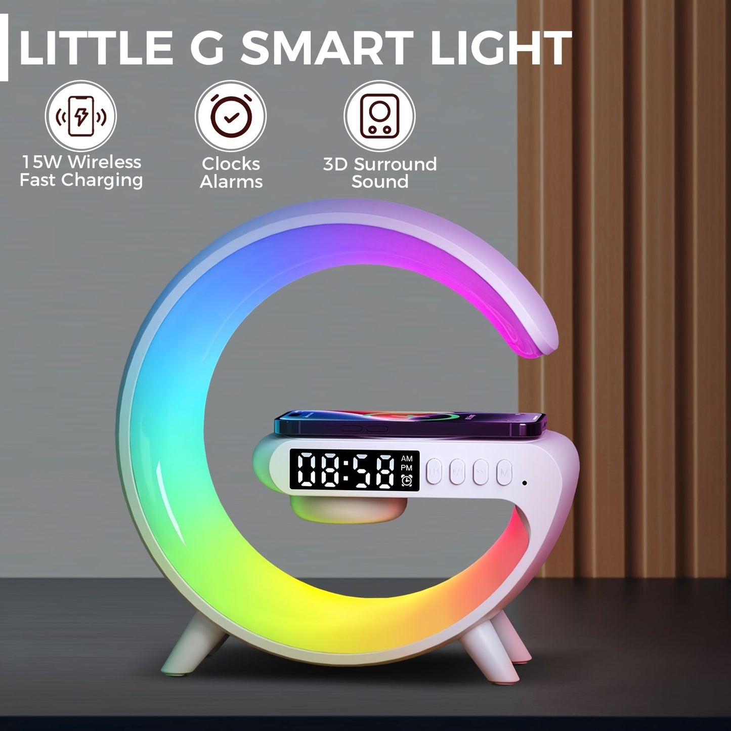 Smart Multifunctional Wireless Charger