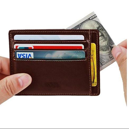Skinny Mini RFID - Safe Universal Minimal Wallet - Nordavory
