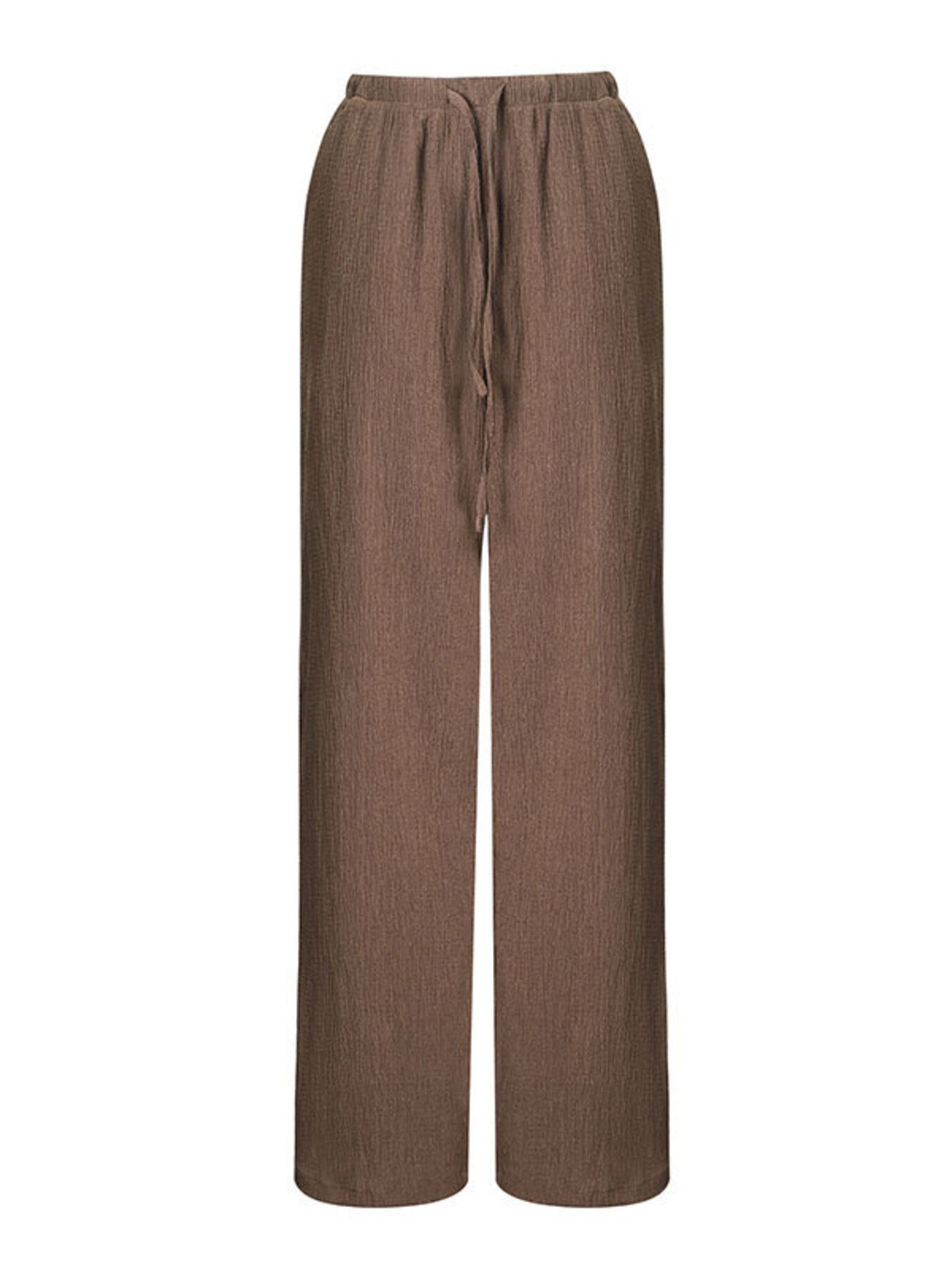 Tied Wide Leg Pants-Nordavory