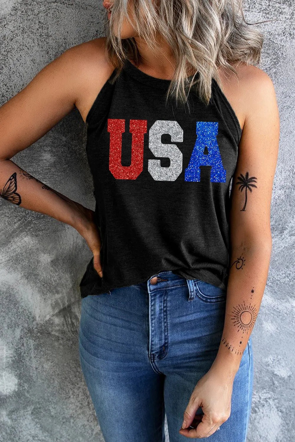 USA Grecian Neck Cami-Nordavory