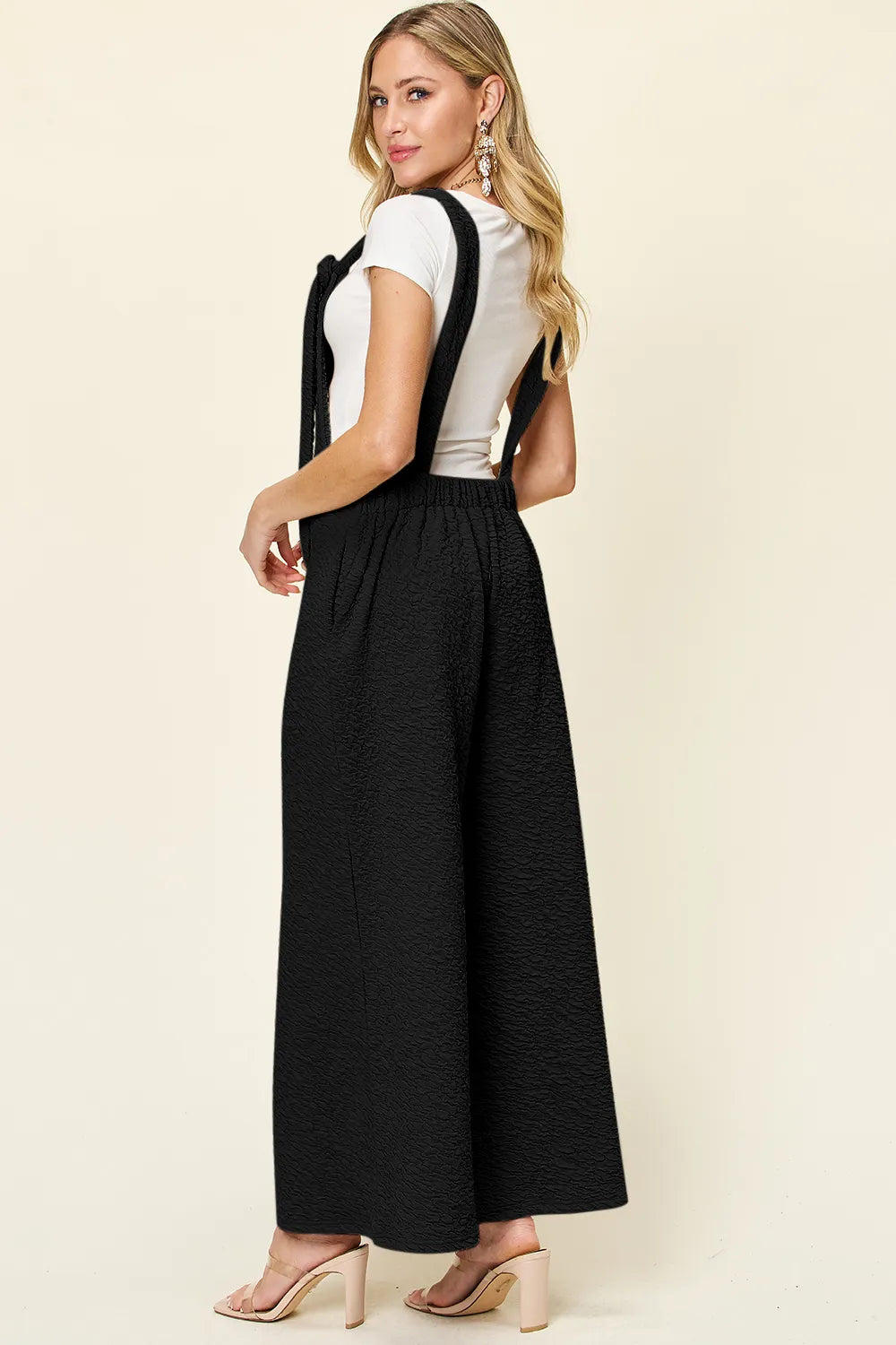 Double Take Full Size Sleeveless Wide Leg Jumpsuit-Nordavory