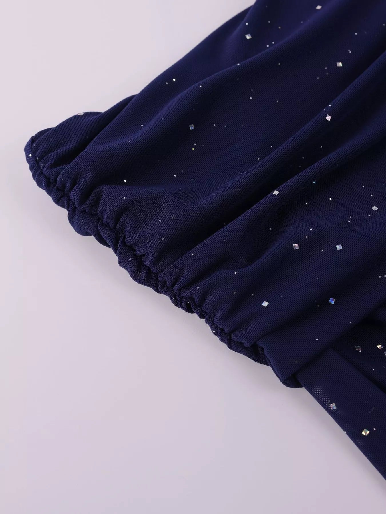 Glitter Off-Shoulder Maxi Dress-Nordavory