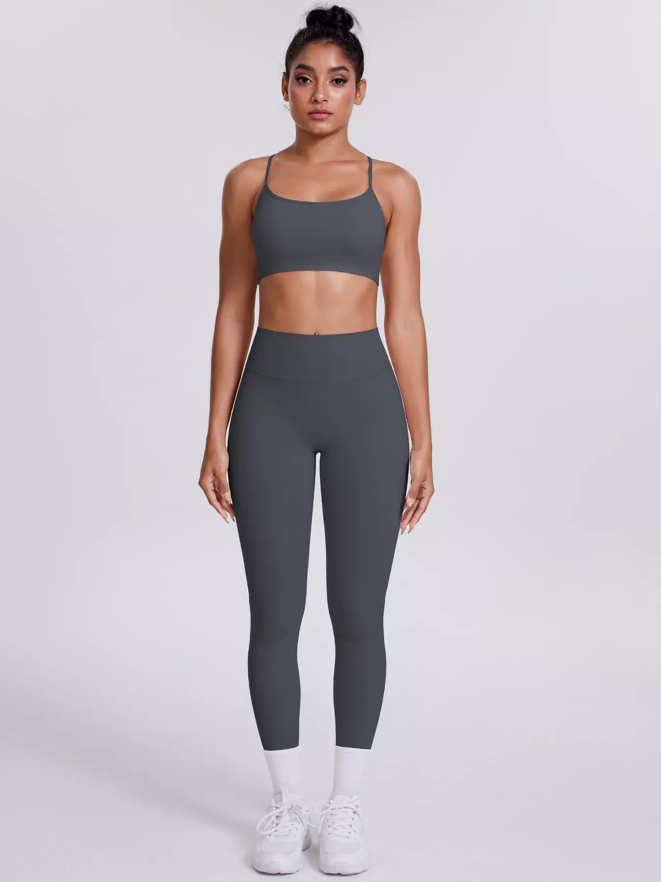 Criss-Cross Back Cami and Leggings Active Set – image 20