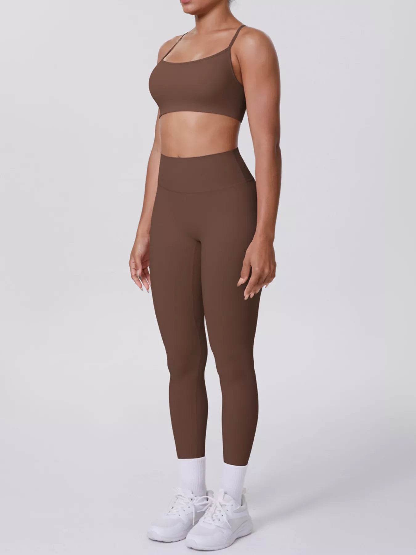 Criss-Cross Back Cami and Leggings Active Set – image 13