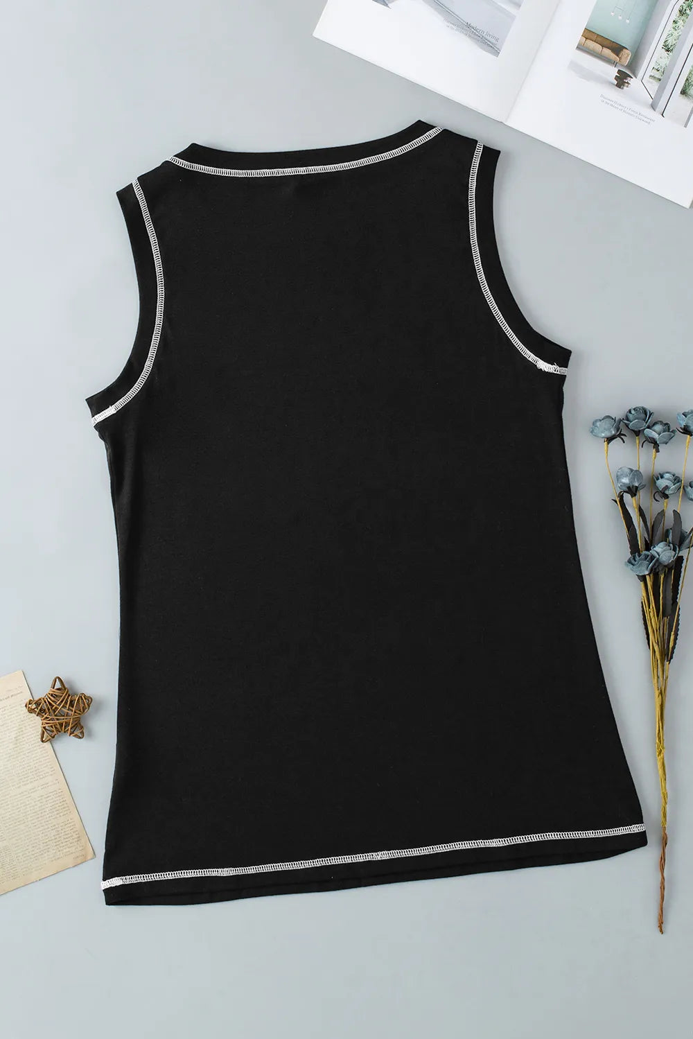 Leopard Round Neck Tank-Nordavory