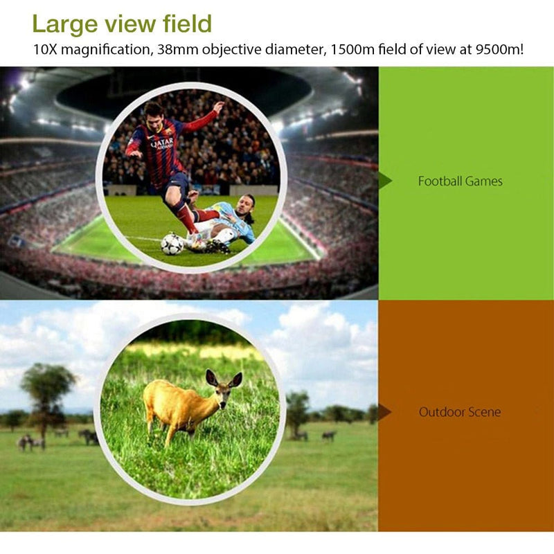 10X HD Optical Monocular Telescope with Phone Clip Sports & Outdoors nordavory