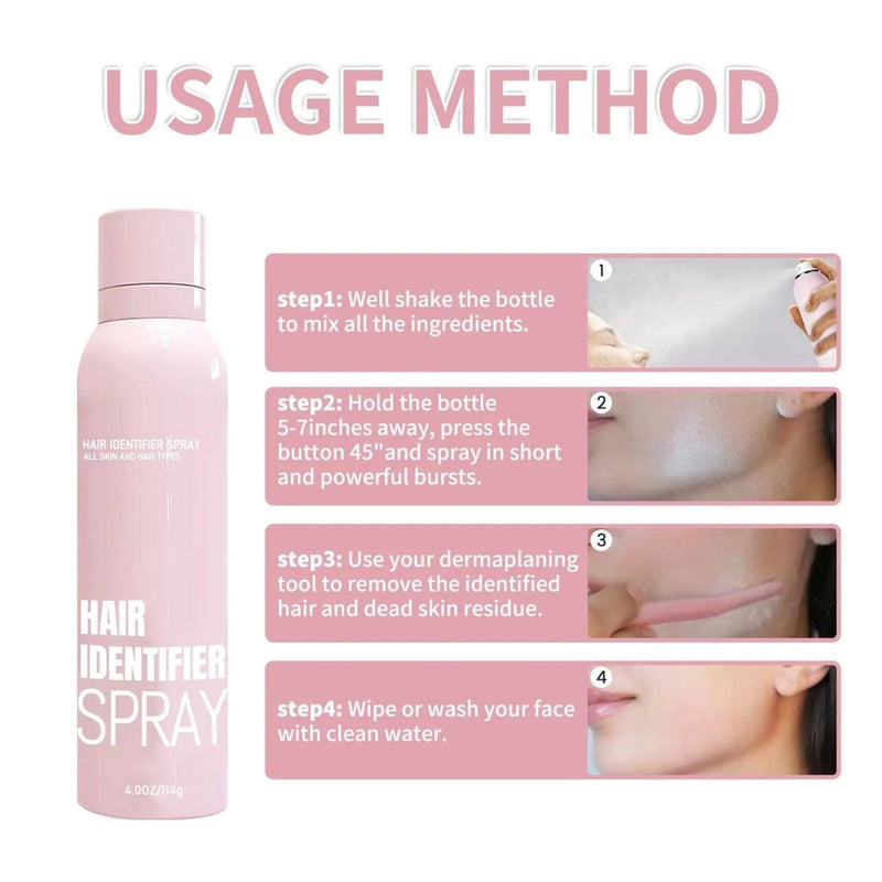 1/2/3 PCS Hair Identifier Spray For Face,to Show Facial Hair - Nordavory