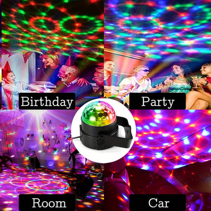 VoiceControlled RGB Disco Ball with Remote