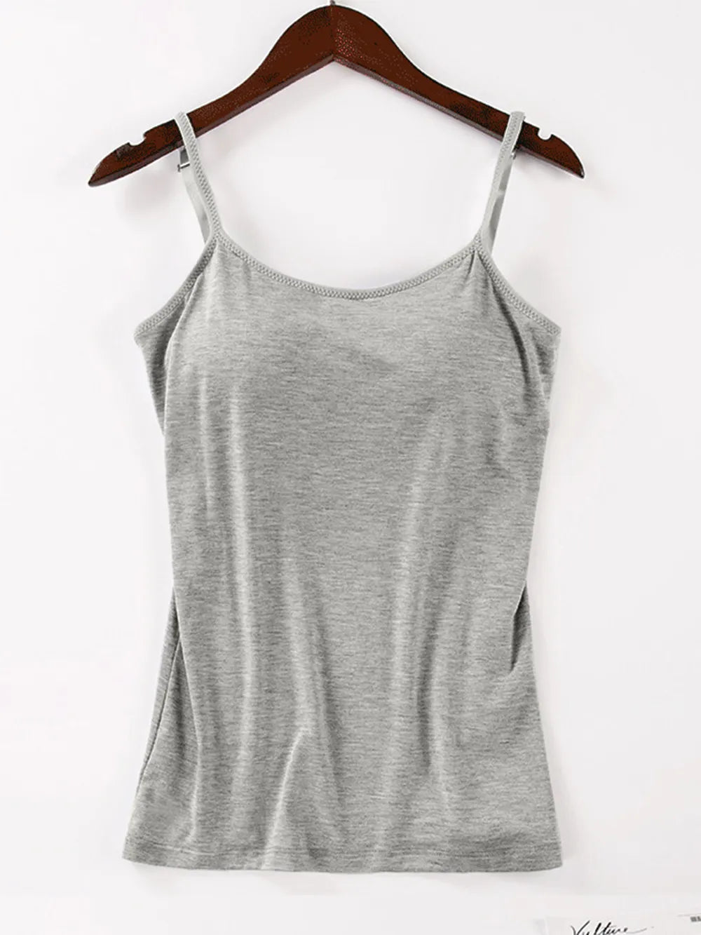 Scoop Neck Adjustable Strap Cami-Nordavory