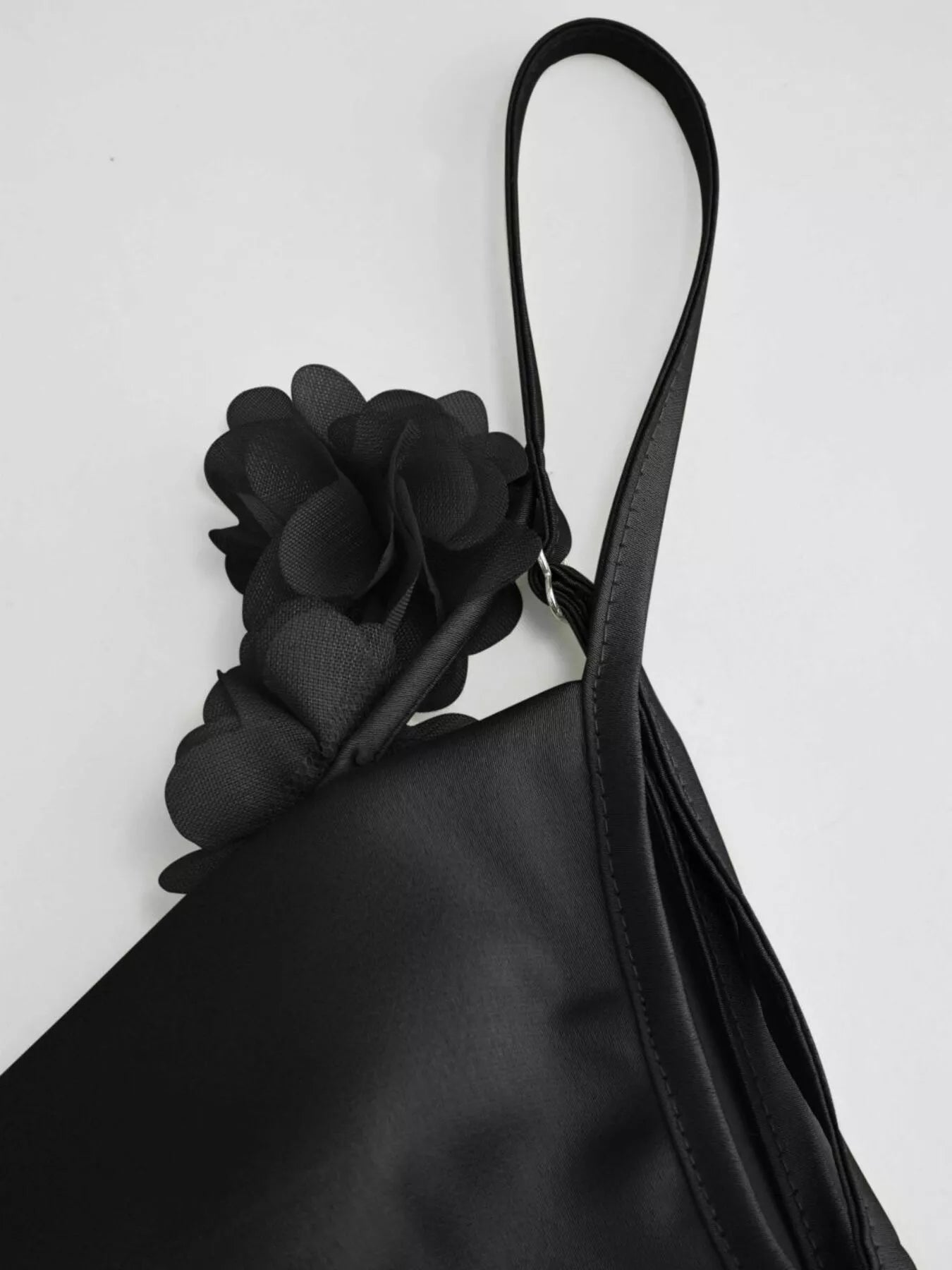 Cowl Neck Satin Maxi Dress-Nordavory