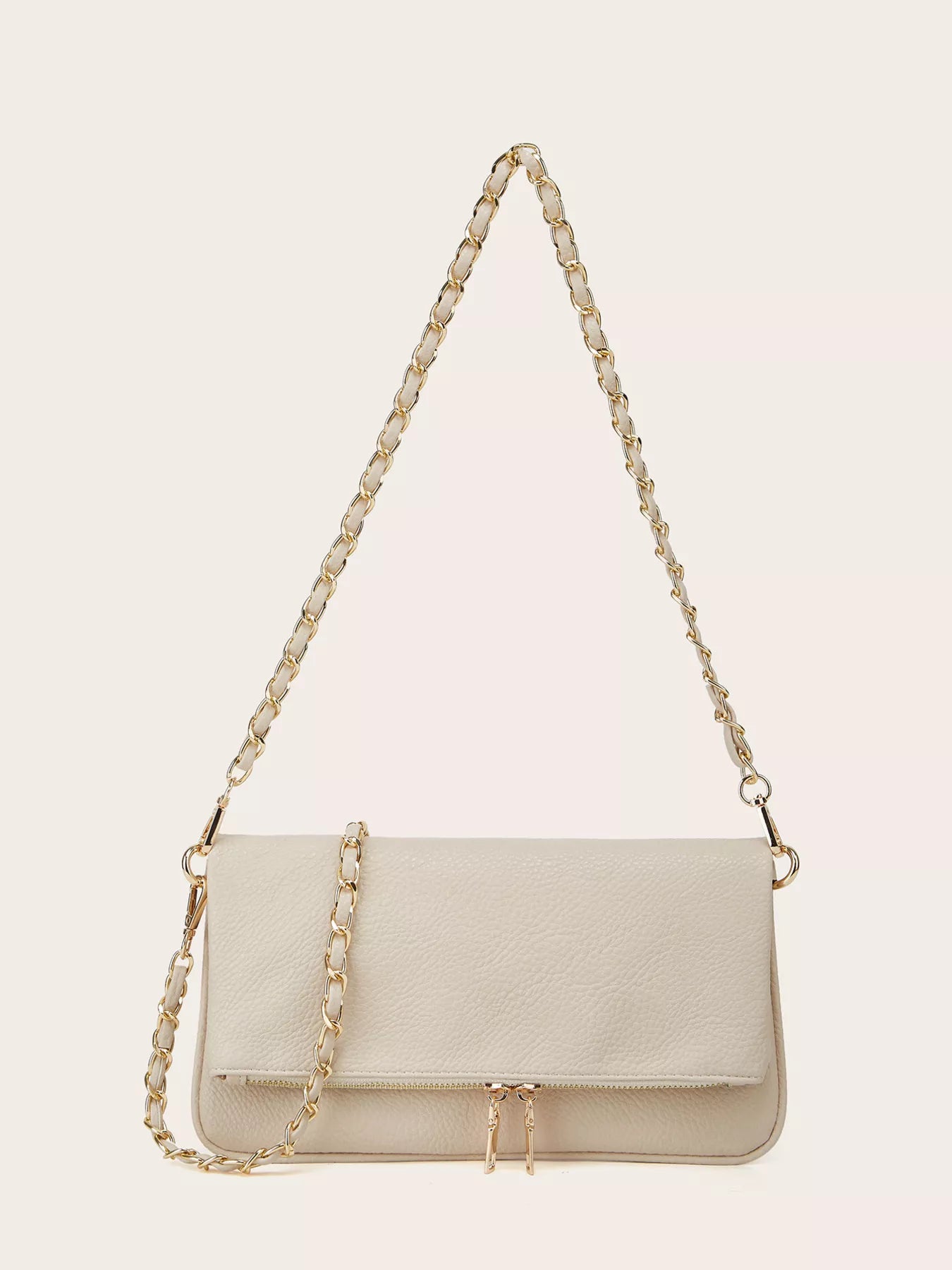 PU Leather Chain Strap Shoulder Bag-Nordavory