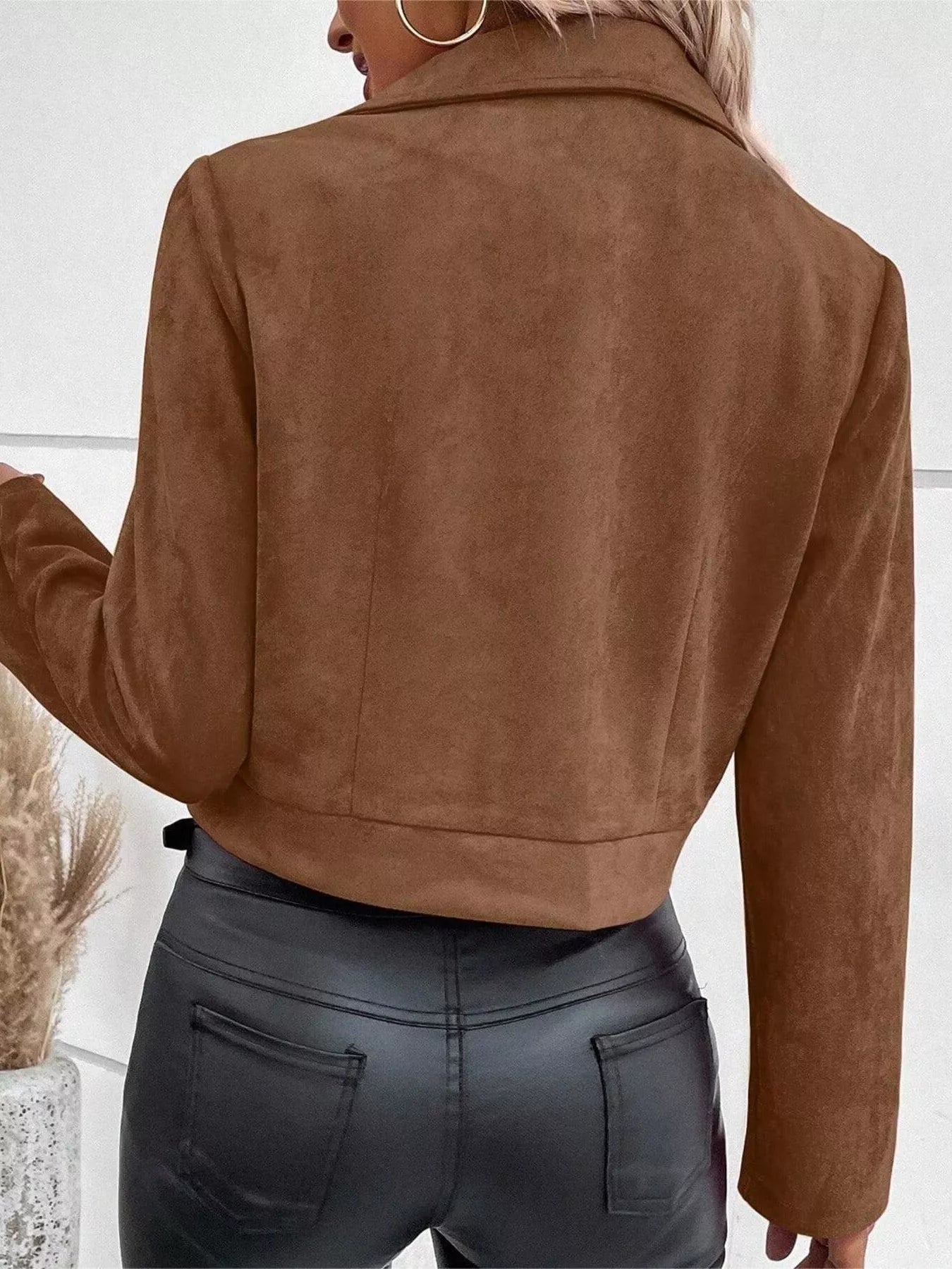 Zip Up Moto Jacket-Nordavory