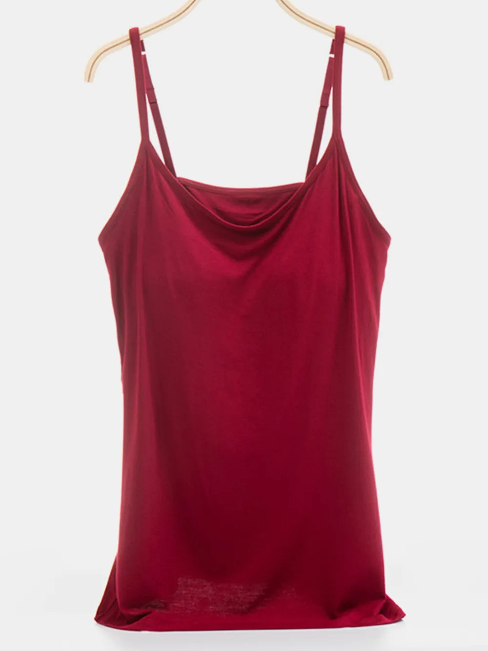 Scoop Neck Adjustable Strap Cami-Nordavory
