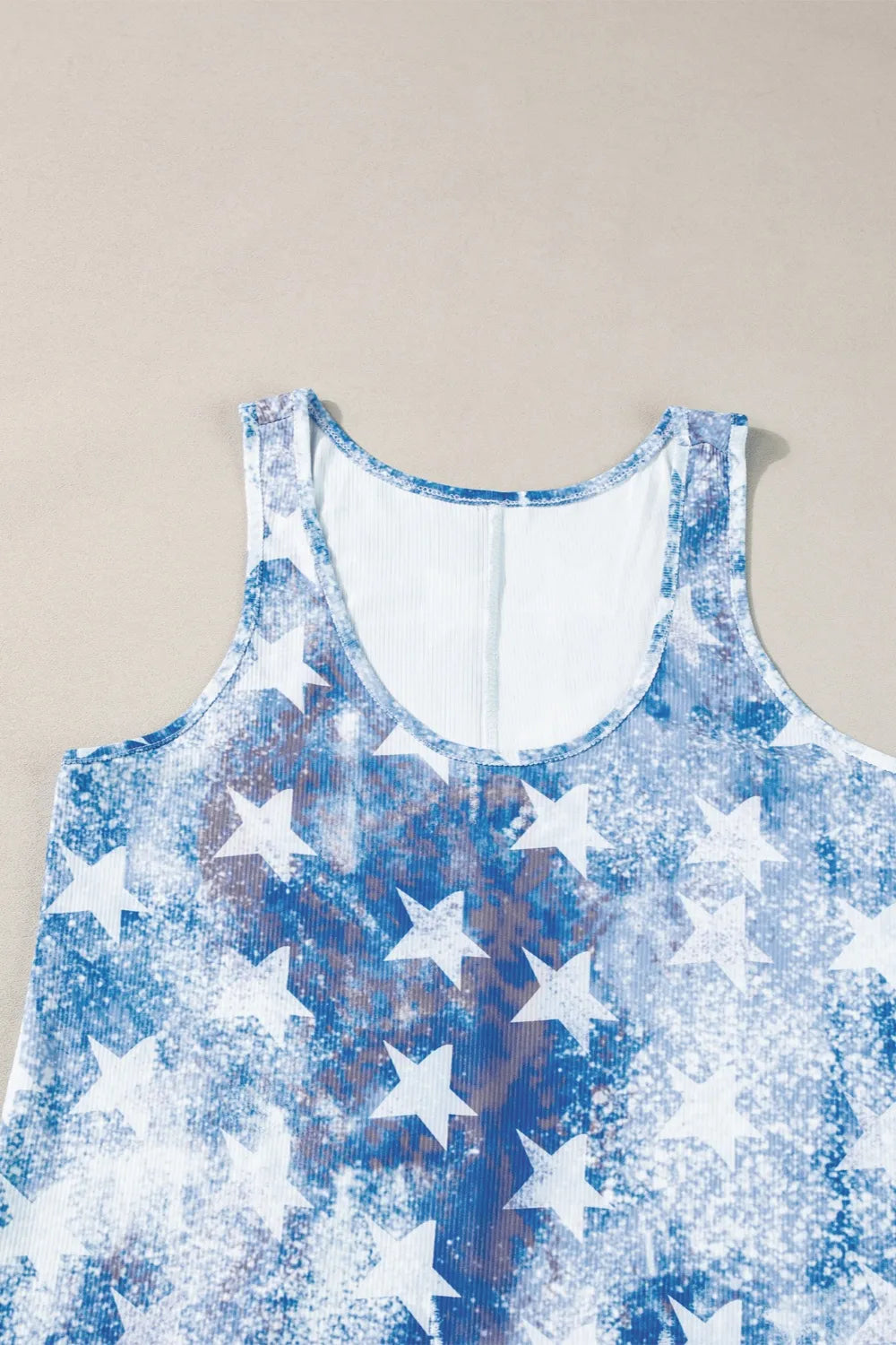 US Flag Scoop Neck Tank-Nordavory