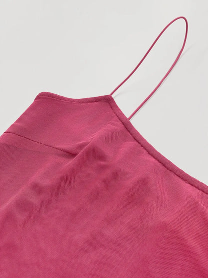 Ruched Maxi Cami Dress-Nordavory