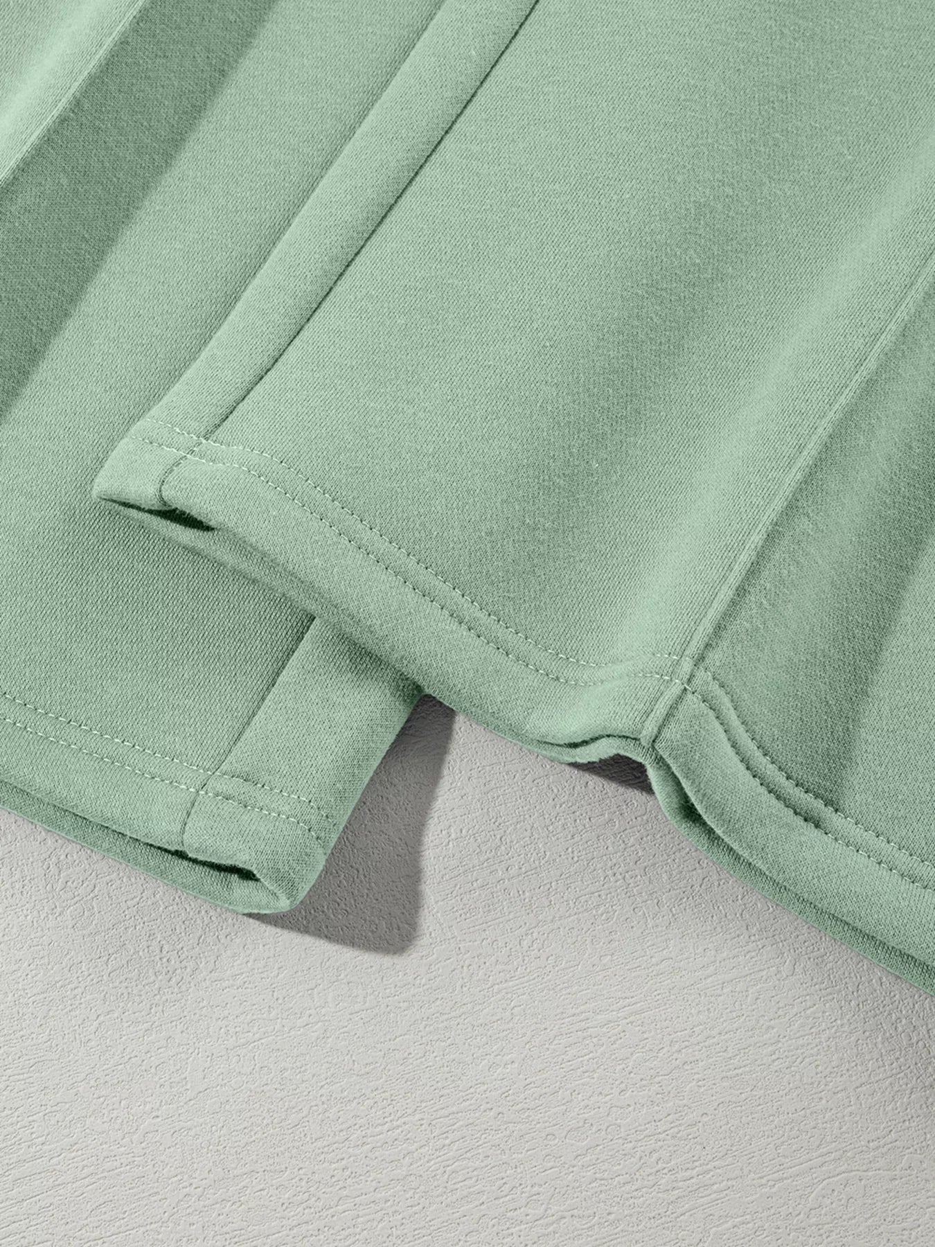 Relaxed Zip-Up Jacket & Drawstring Pants Set – image 43