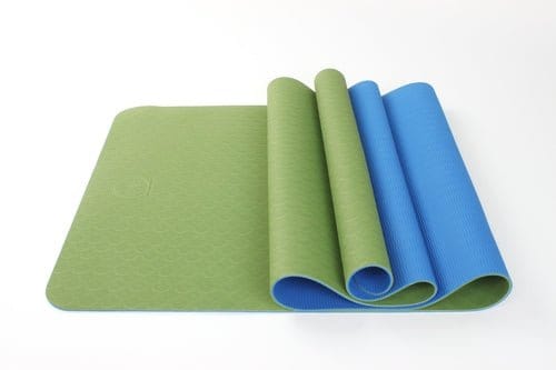 2 Tone TPE Premium Yoga Mat Fitness & Wellness nordavory