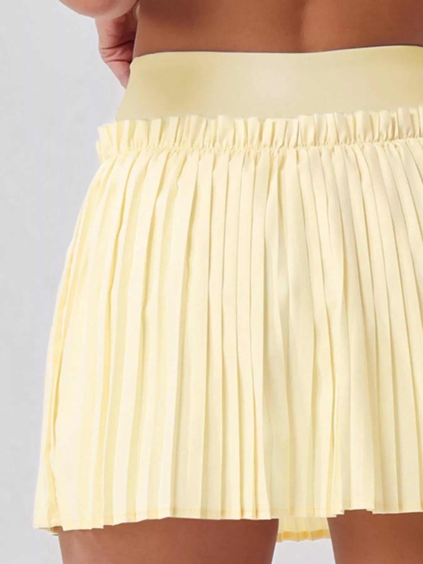 Sleeveless Top and Pleated Skirt Active Set – image 4