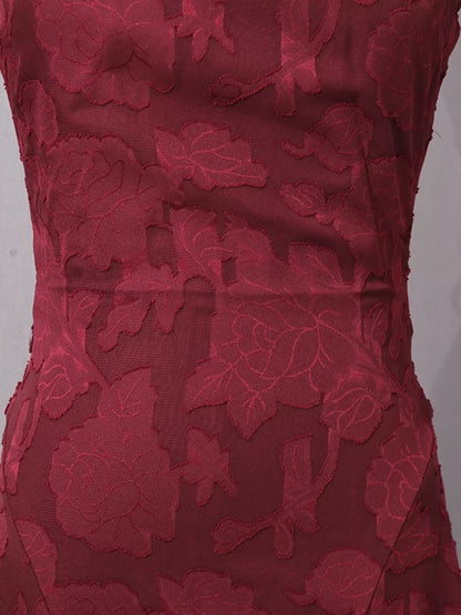 Lace Spaghetti Strap Maxi Dress-Nordavory