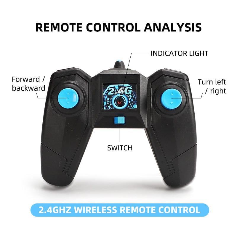 2.4GHz Dual Control Waterproof 4WD All Terrain RC Stunt Car - Nordavory