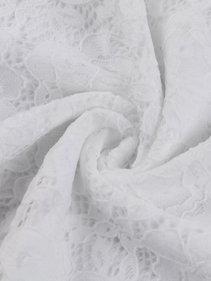 Elegant Off-Shoulder Lace Maxi Bodycon Dress-Nordavory