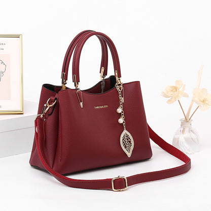 Top-Handle PU Handbag – image 3