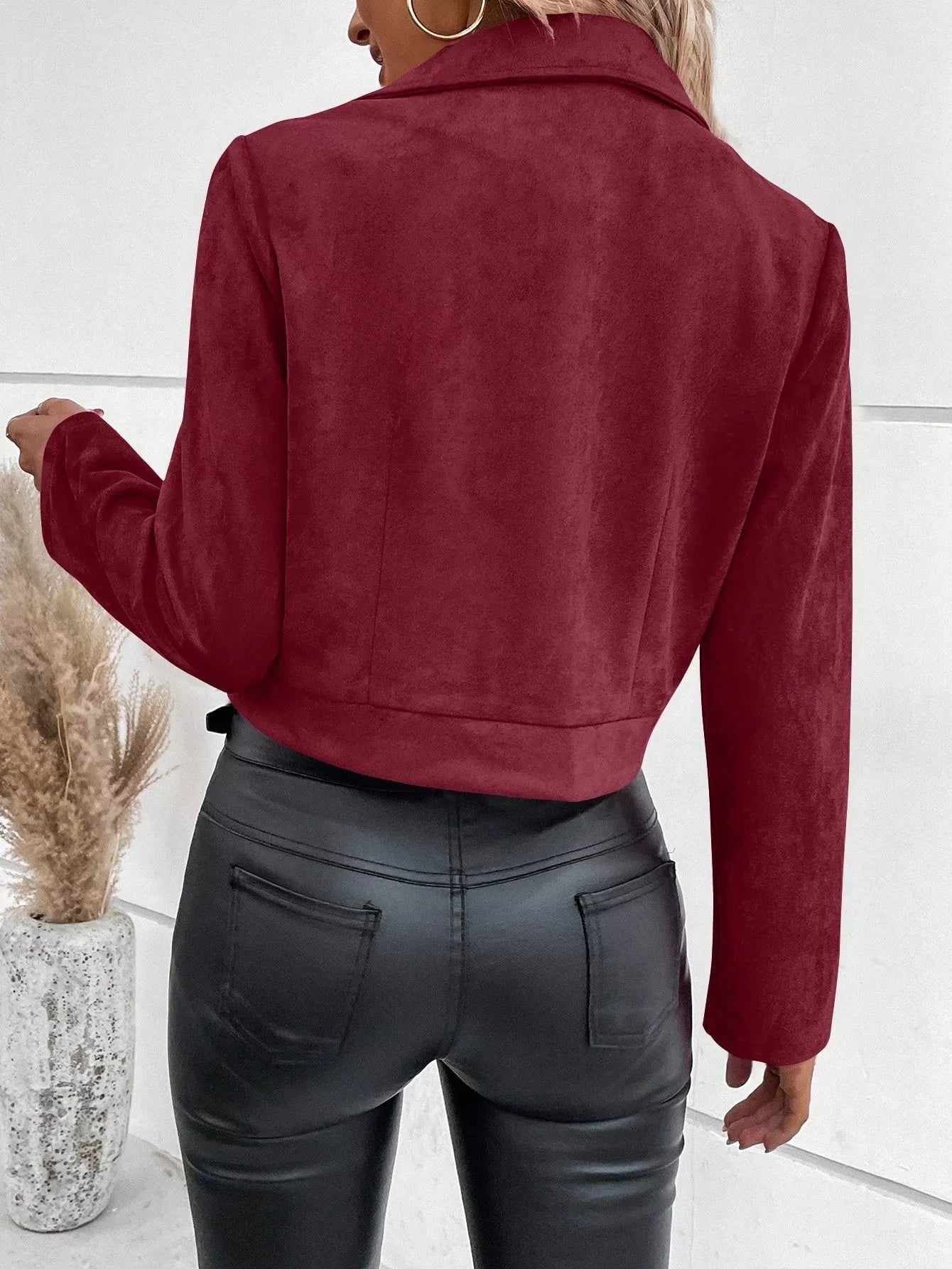 Zip Up Moto Jacket-Nordavory