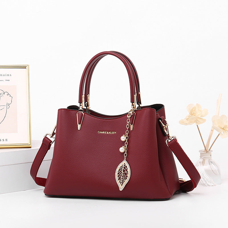 Top-Handle PU Handbag – image 2