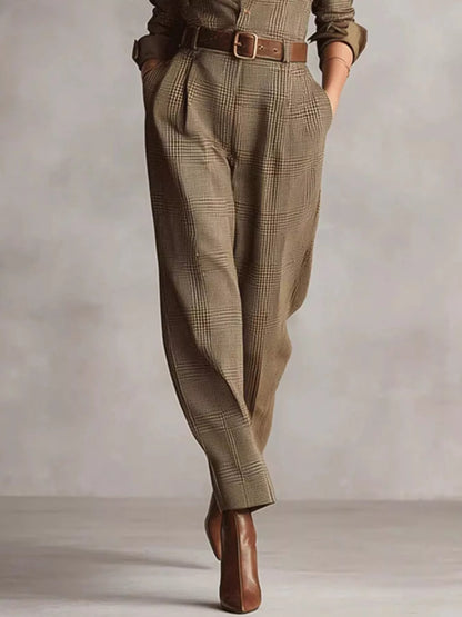 Button Front Long Sleeve Jumpsuit-Nordavory