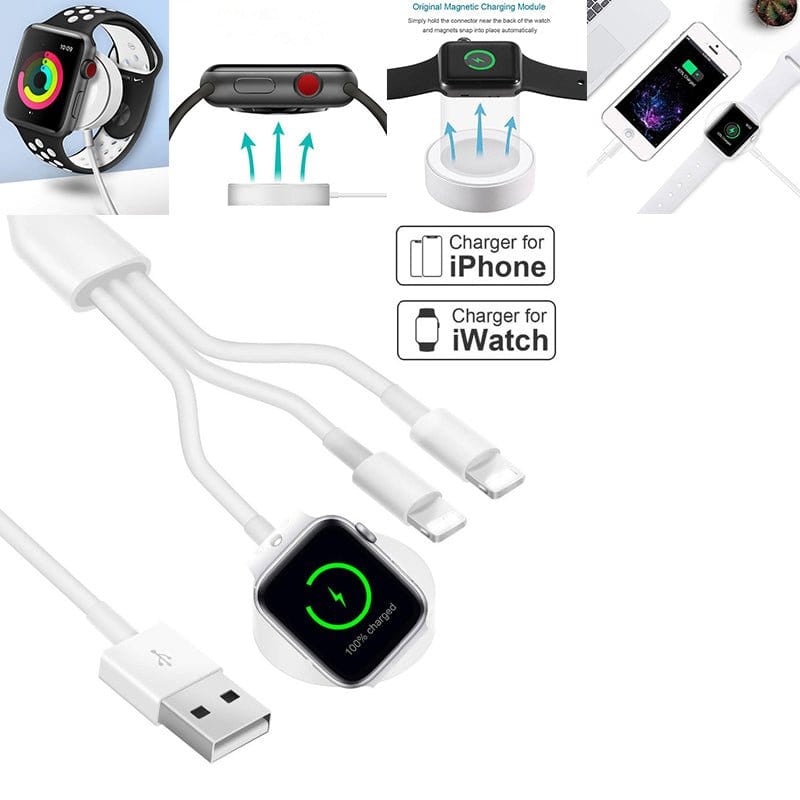 3 in 1 Wireless Charger Quick Charger USB Cable Sports & Outdoors nordavory