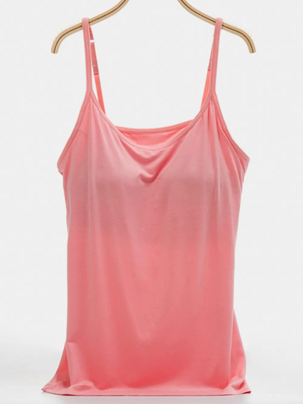 Scoop Neck Adjustable Strap Cami-Nordavory