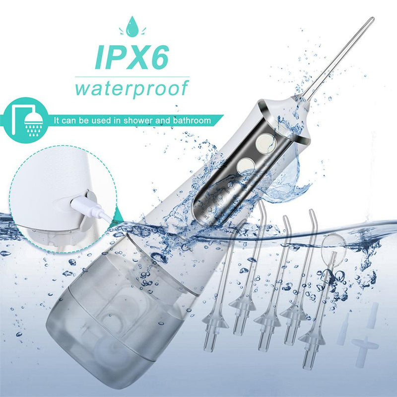 350ml Large Water Tank Dental Flushing Device USB Charging Irrigator - Nordavory