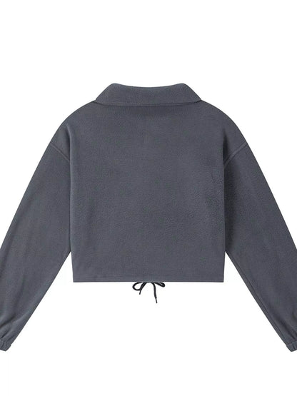 Quarter Zip Sweatshirt and Pants Set-Nordavory