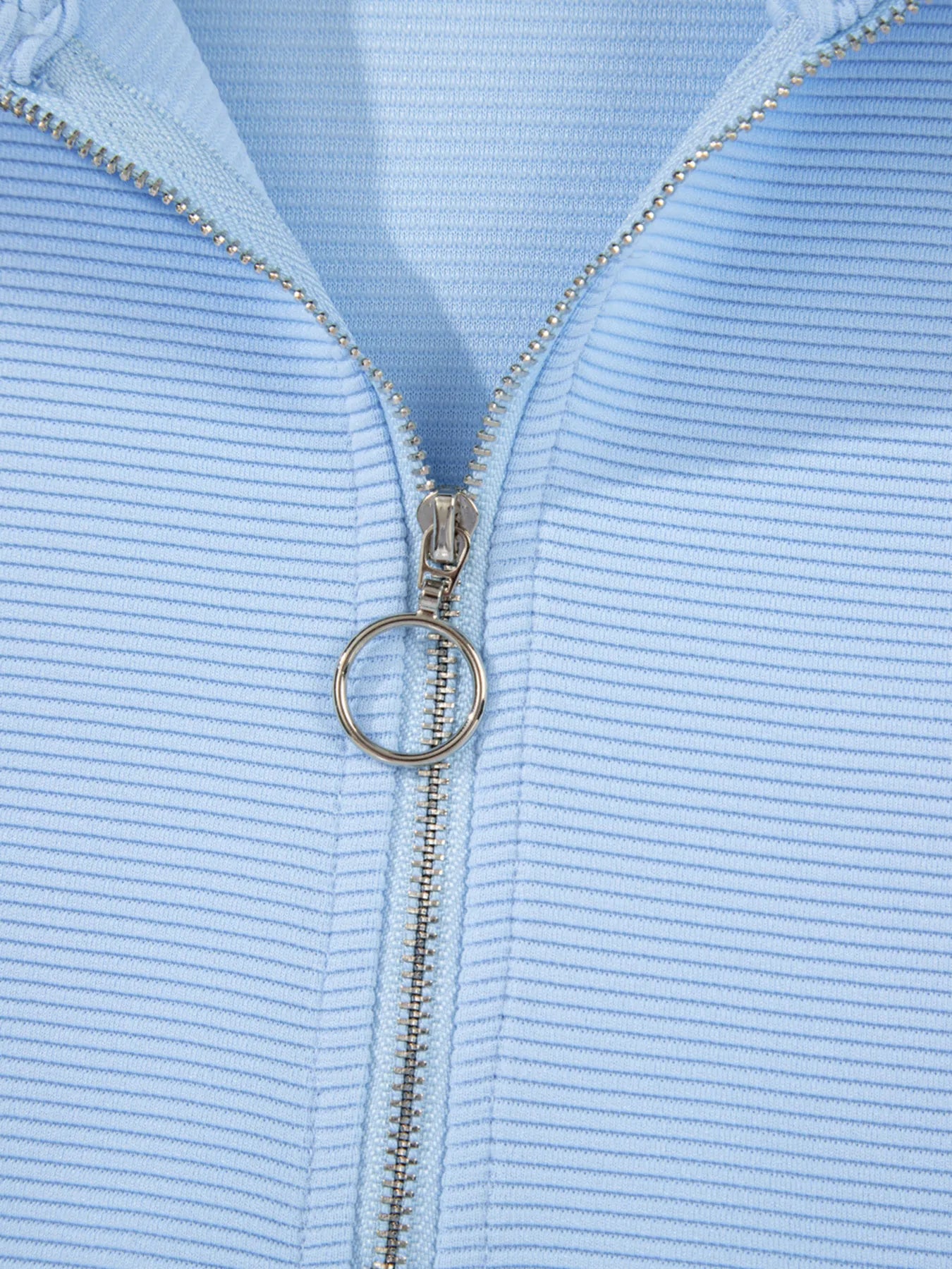 Half Zip Short Sleeve Polo and Shorts Set-Nordavory
