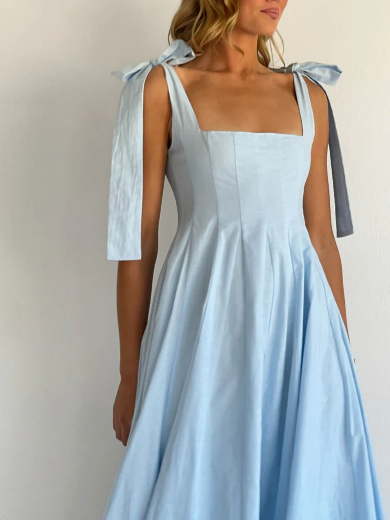 Gradient Tie Shoulder Maxi Dress-Nordavory