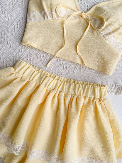 Smocked Cami and Skirt Set-Nordavory