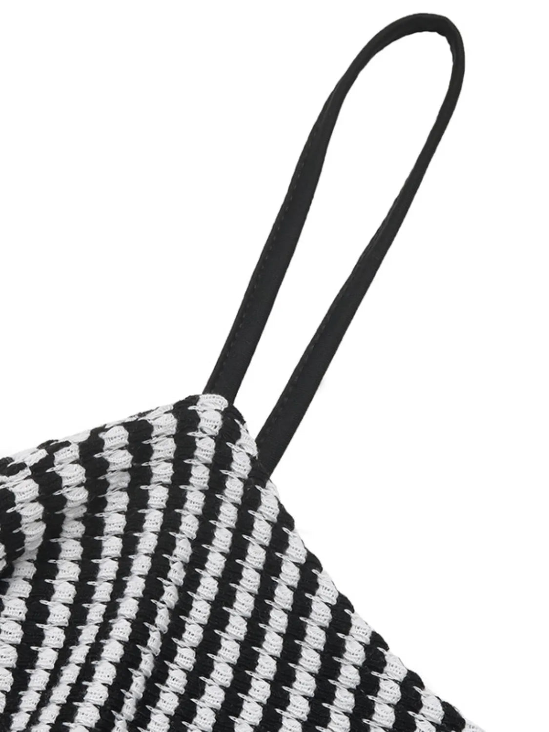 Twisted Front Striped Romper-Nordavory
