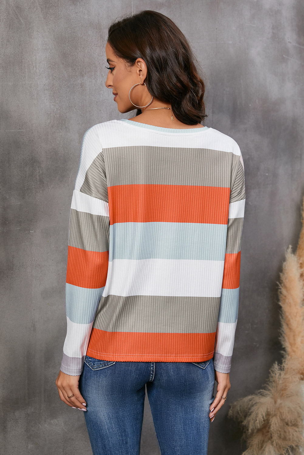 Wide Stripe Top with Pocket-Nordavory
