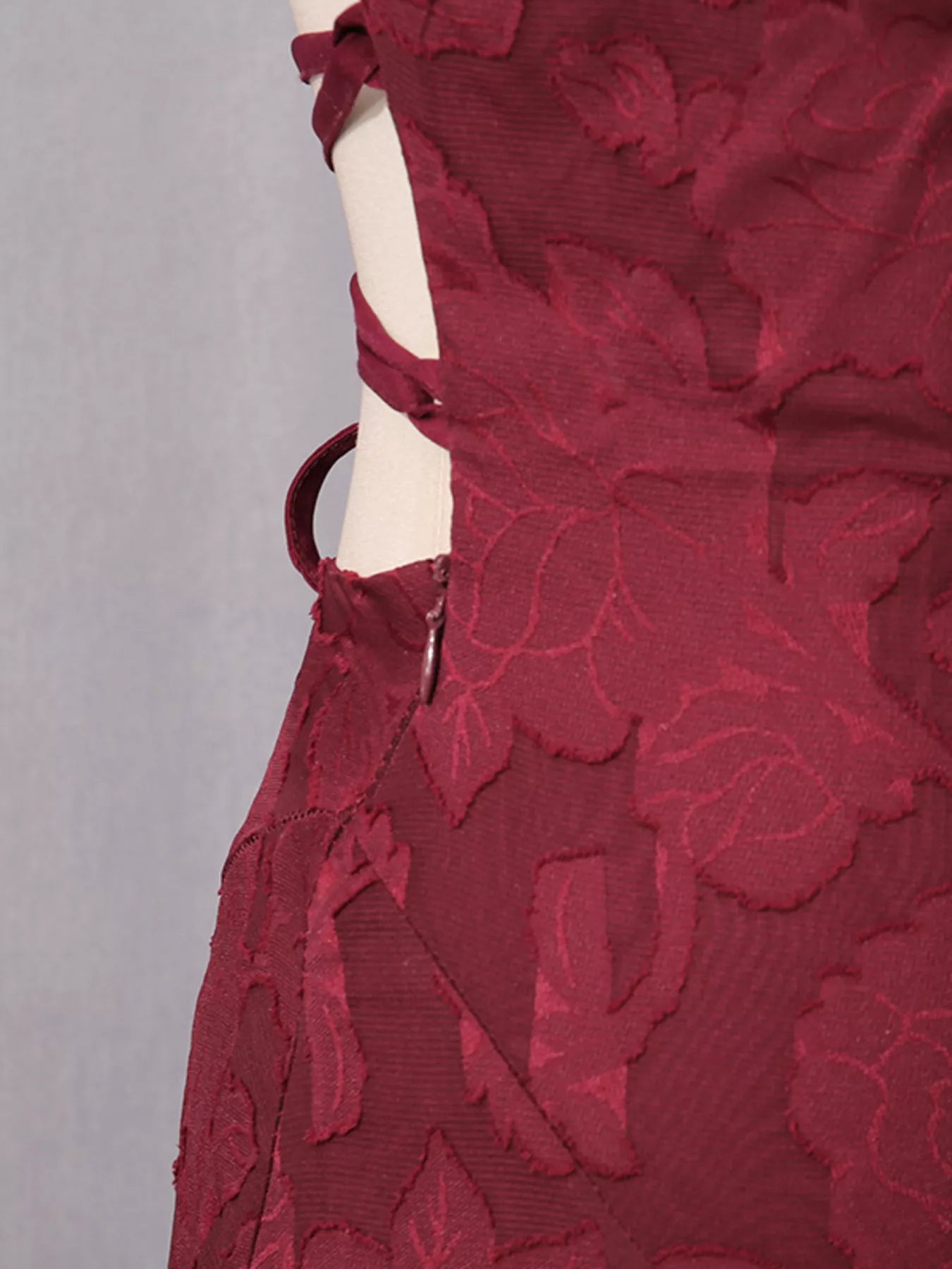 Lace Spaghetti Strap Maxi Dress-Nordavory