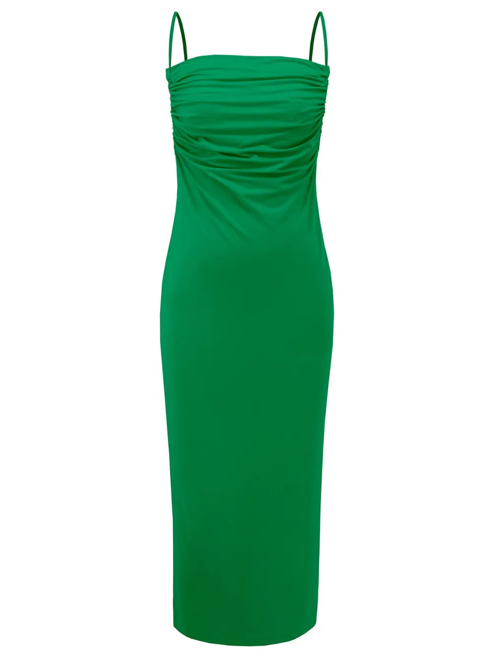 Backless Cowl Neck Sleeveless Cami Dress-Nordavory