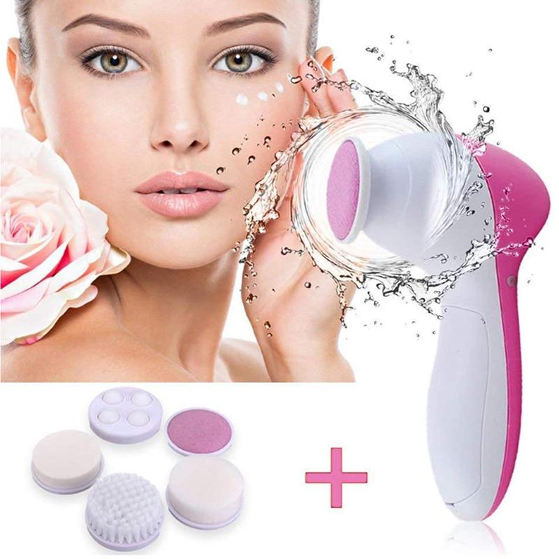 5 in 1 Face Massage Cleansing Brush Set - Nordavory