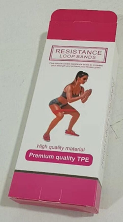 5 Level Resistance Rubber Bands Yoga Training Elastic Bands Fitness & wellness nordavory