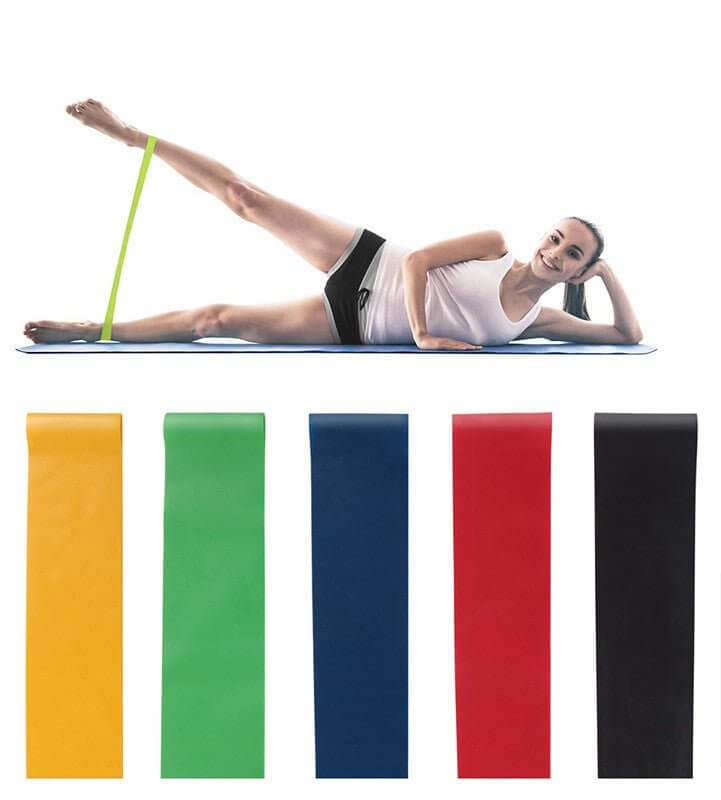 5 Level Resistance Rubber Bands Yoga Training Elastic Bands Fitness & wellness nordavory