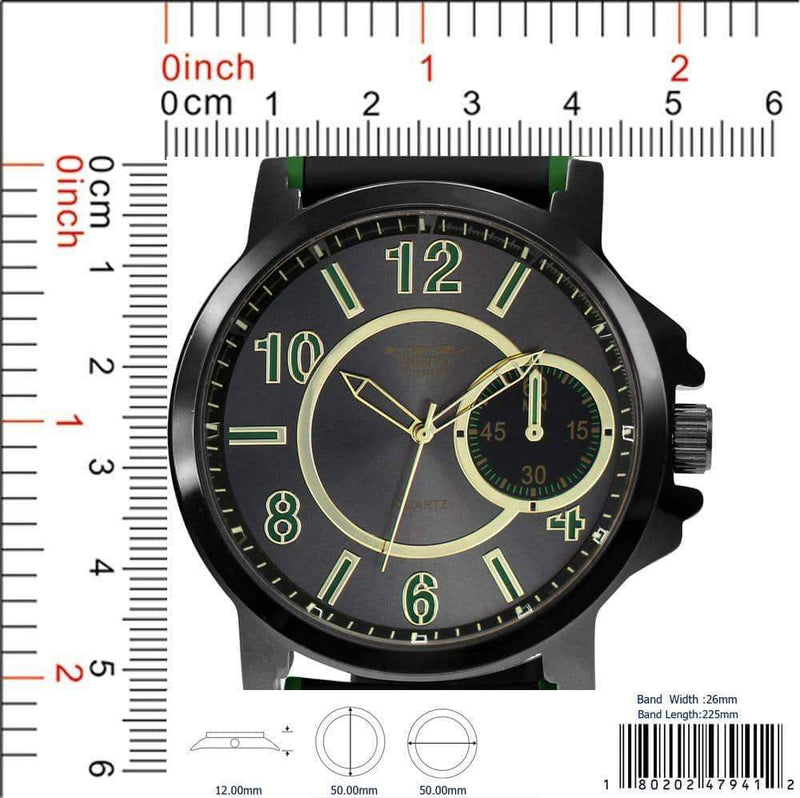 50MM Milano Expressions Silicon Band Watch - 4794 - Nordavory