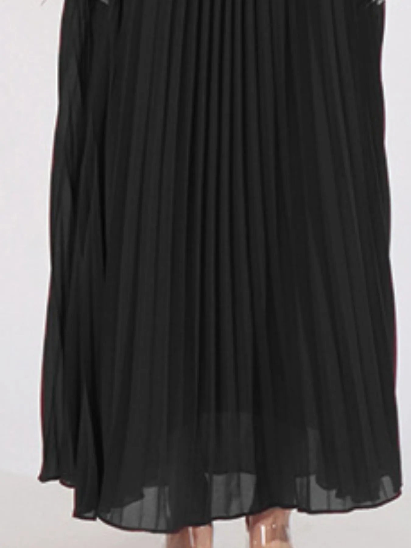 Rhinestone Long Sleeve Maxi Dress-Nordavory