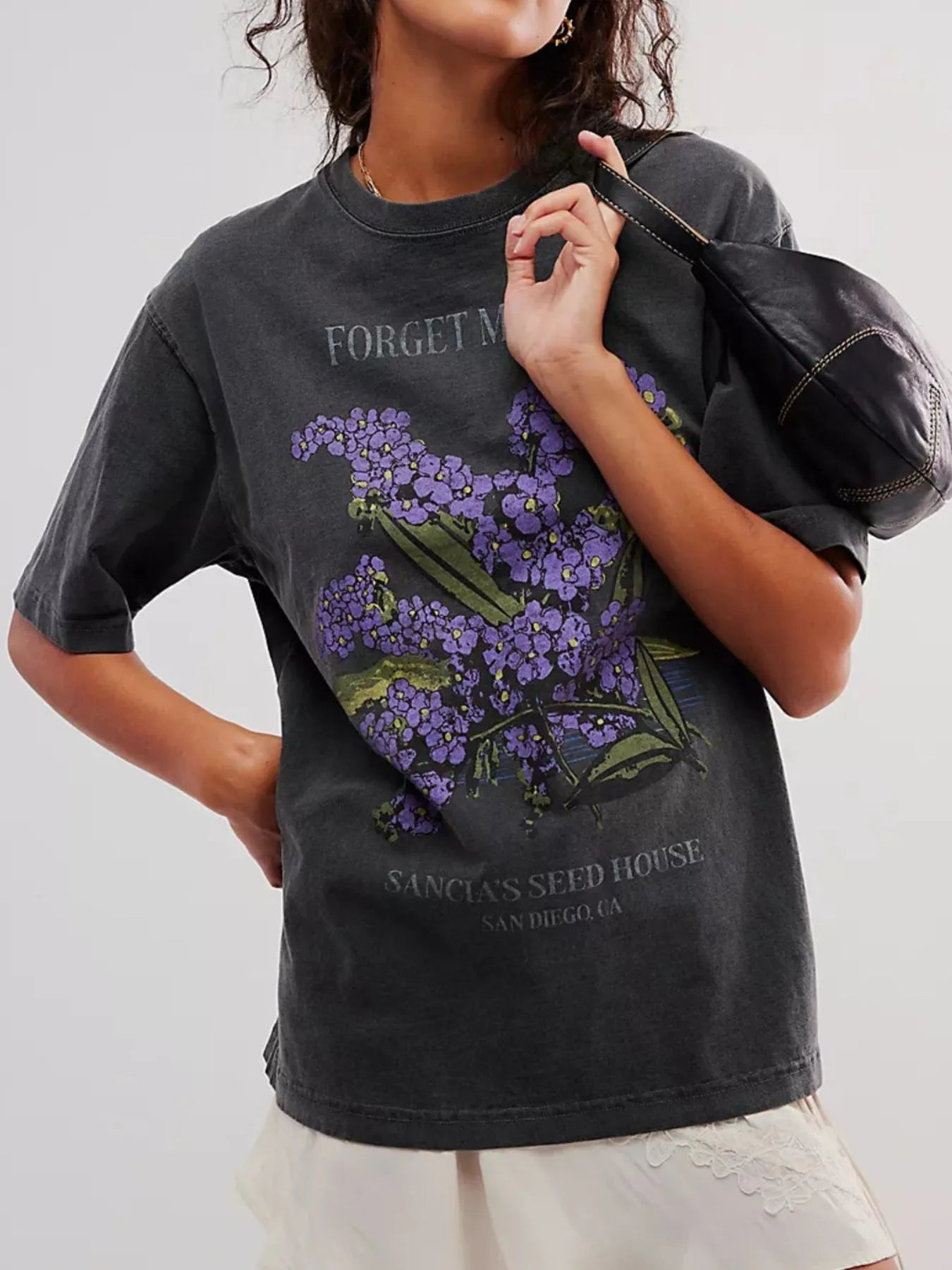Graphic Round Neck Half Sleeve T-Shirt-Nordavory
