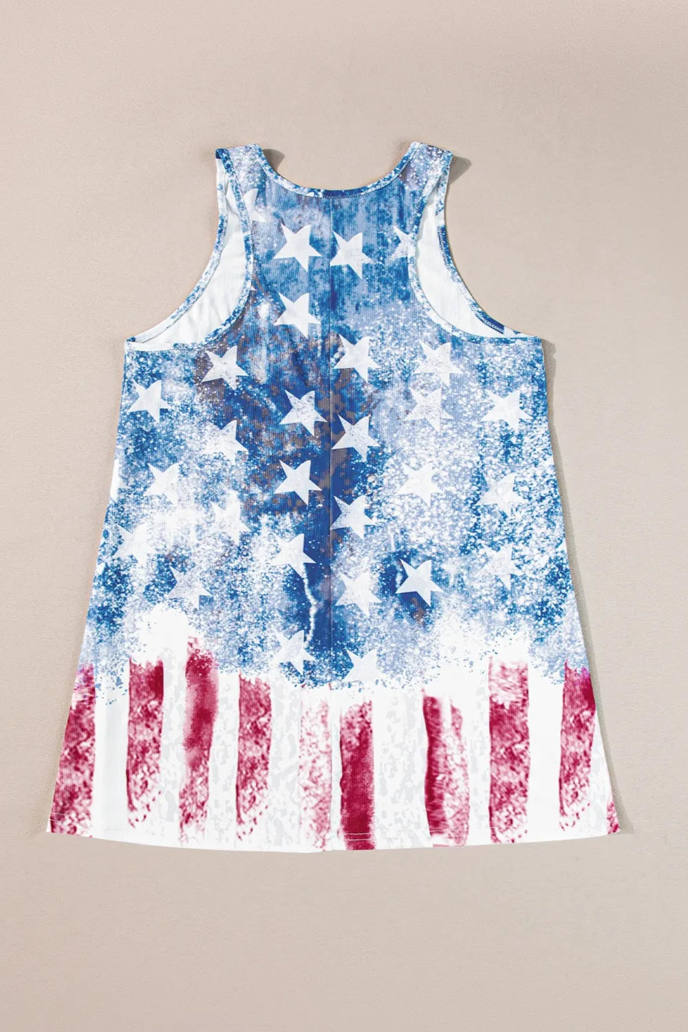 US Flag Scoop Neck Tank-Nordavory